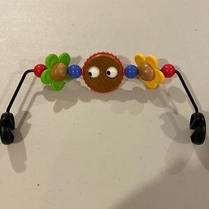 BABYBJORN Bouncer Wooden Toy Bar Googly Eyes